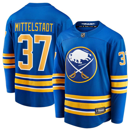 NHL Casey Mittelstadt Buffalo Sabres 37 Jersey