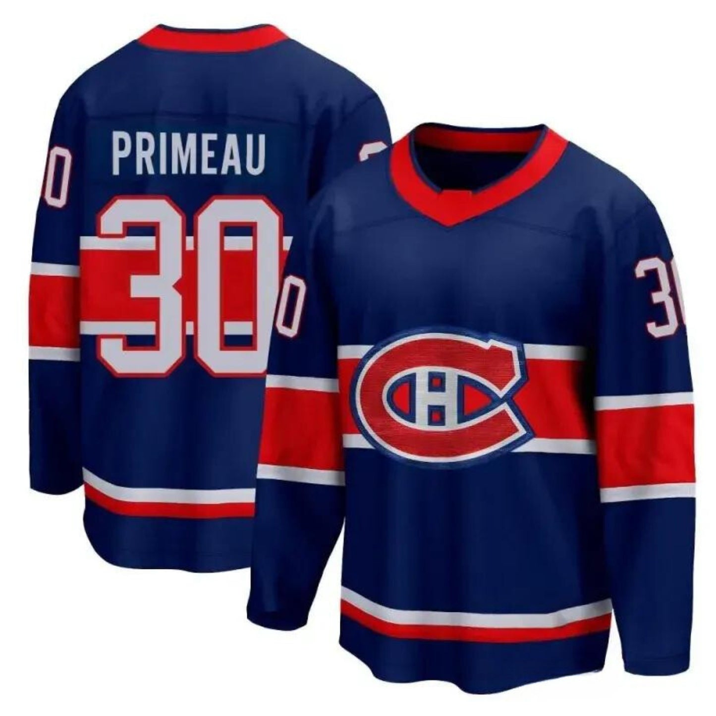 NHL Cayden Primeau Montreal Canadiens 30 Jersey