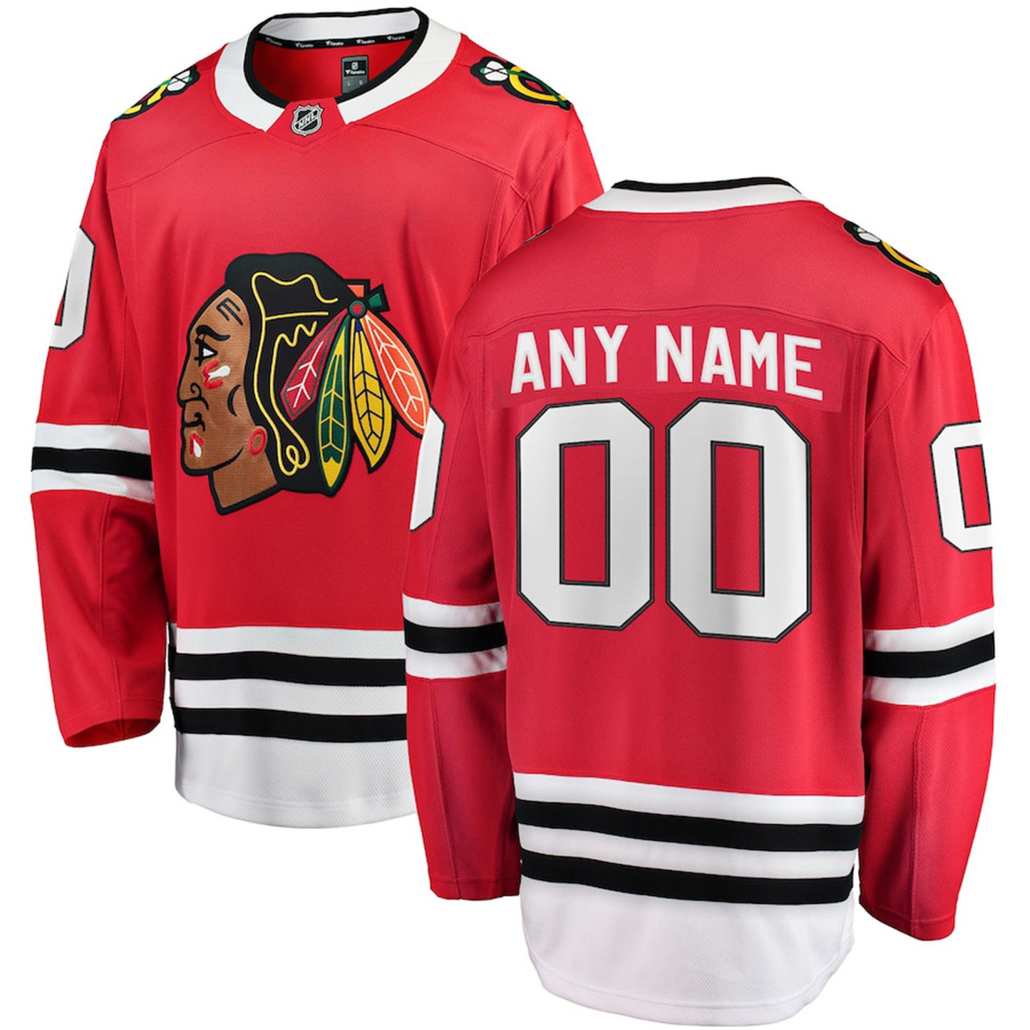 NHL Chicago Blackhawks Custom Jersey