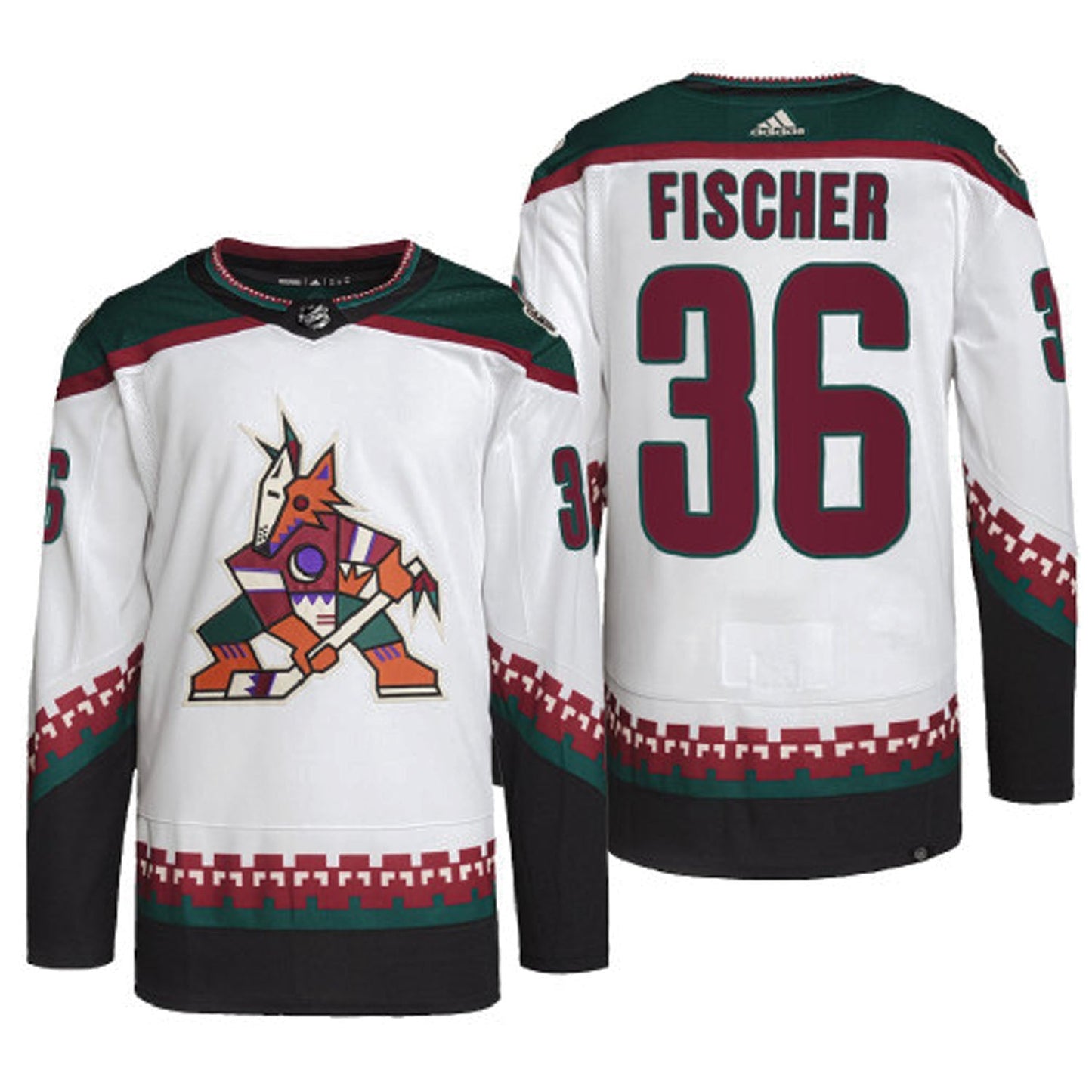 NHL Christian Fischer Arizona Coyotes 36 Jersey