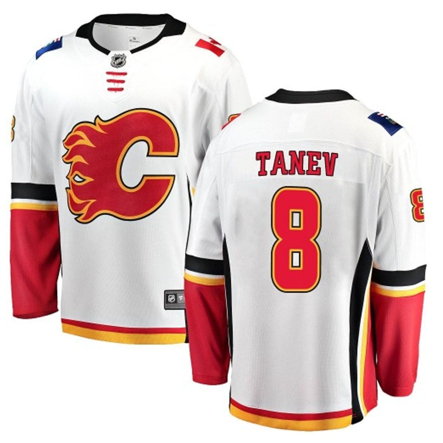 NHL Christopher Tanev Calgary Flames 8 Jersey