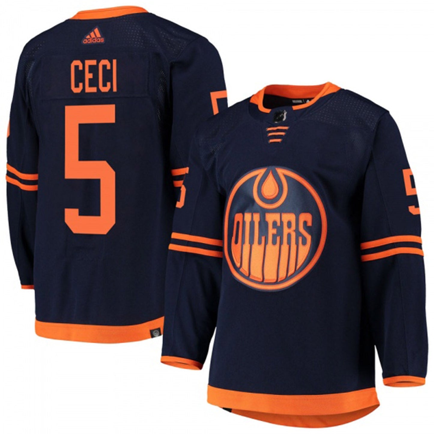 NHL Cody Ceci Edmonton Oilers 5 Jersey