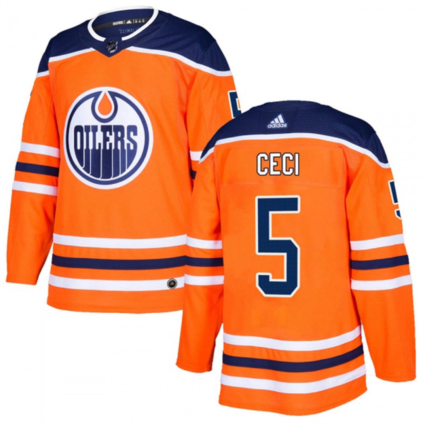 NHL Cody Ceci Edmonton Oilers 5 Jersey