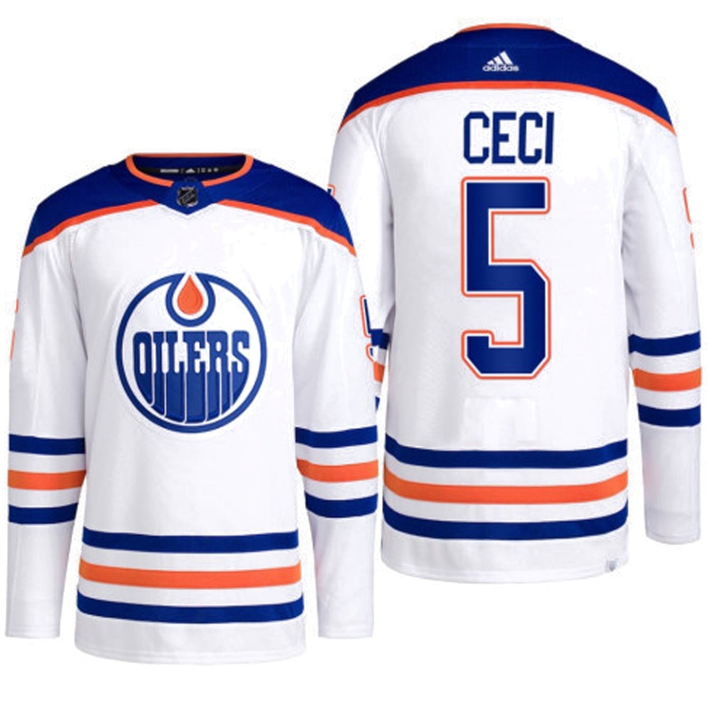 NHL Cody Ceci Edmonton Oilers 5 Jersey