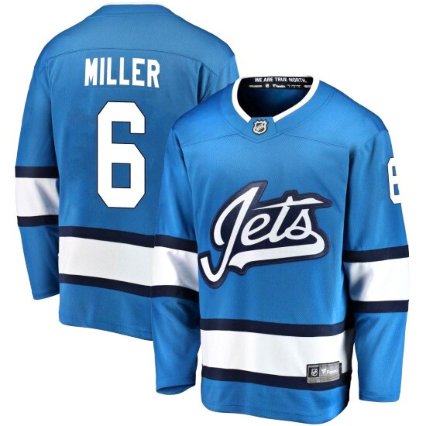 NHL Colin Miller Winnipeg Jets 6 Jersey