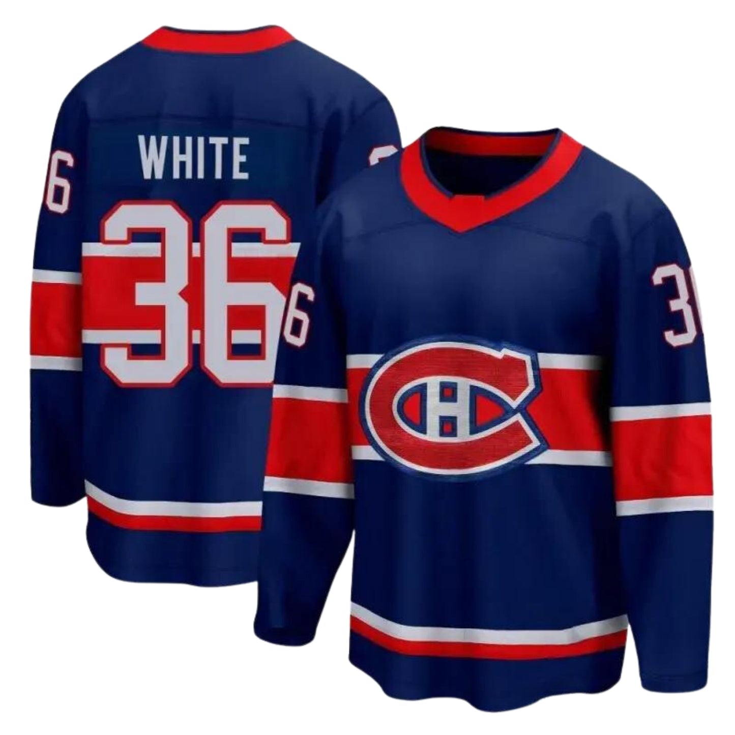 NHL Colin White Montreal Canadiens 36 Jersey