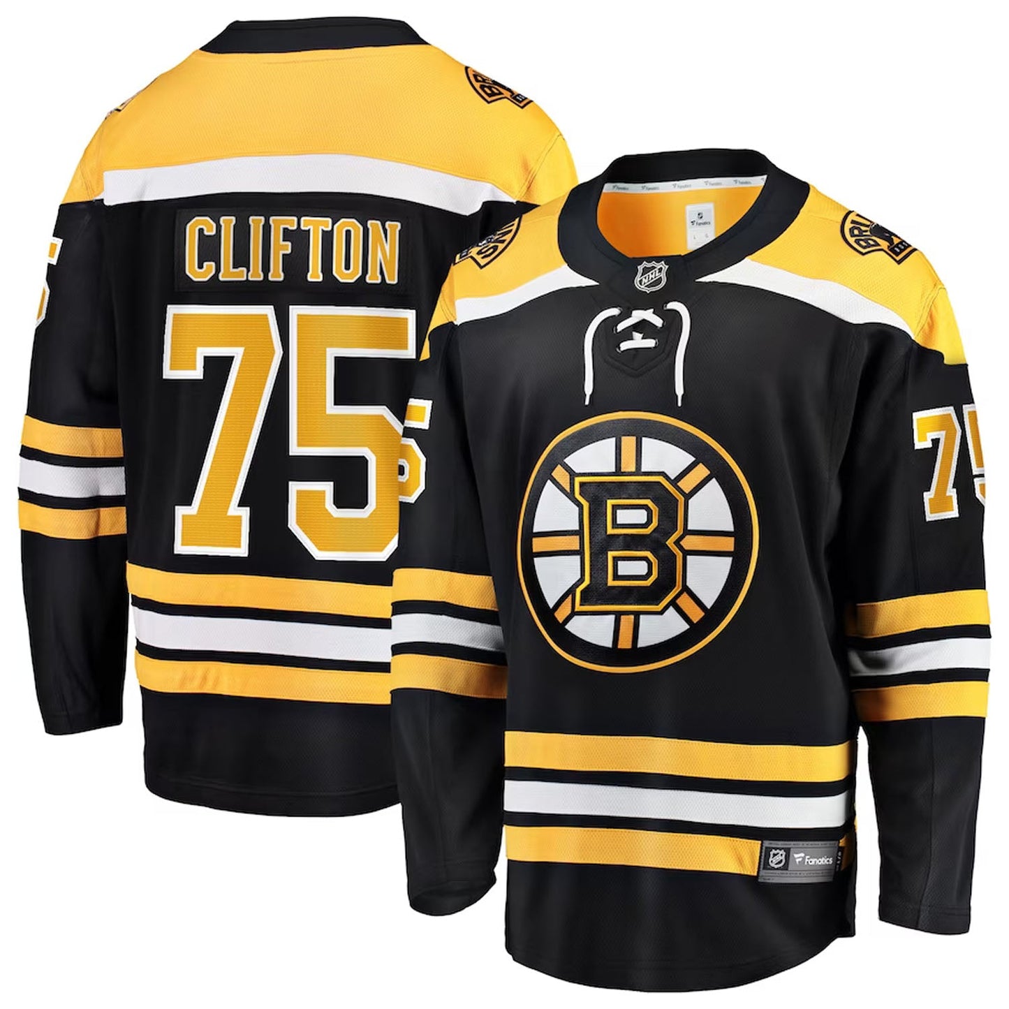 NHL Connor Clifton Boston Bruins 75 Jersey