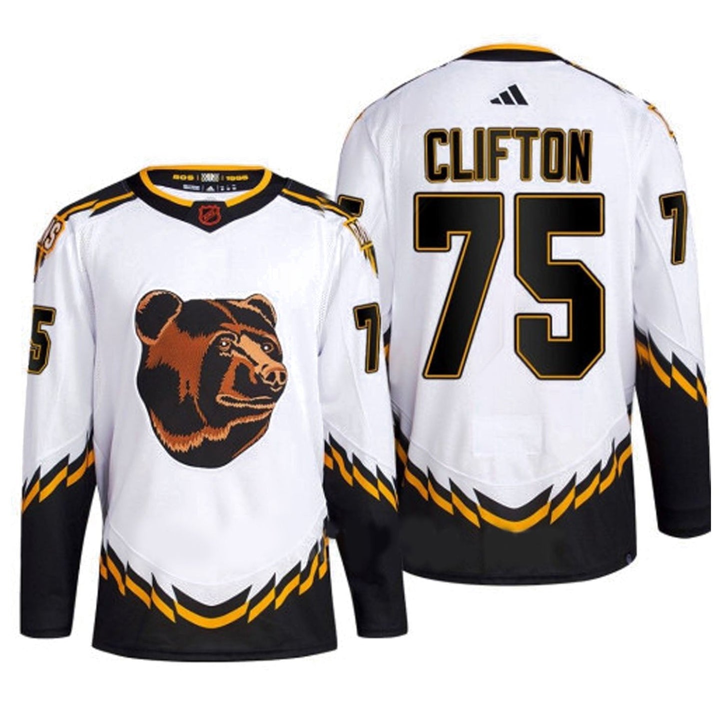 NHL Connor Clifton Boston Bruins 75 Jersey