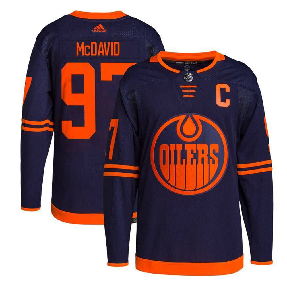 New Men’s Edmonton Oilers Connor McDavid #97 deals Jersey (Large)