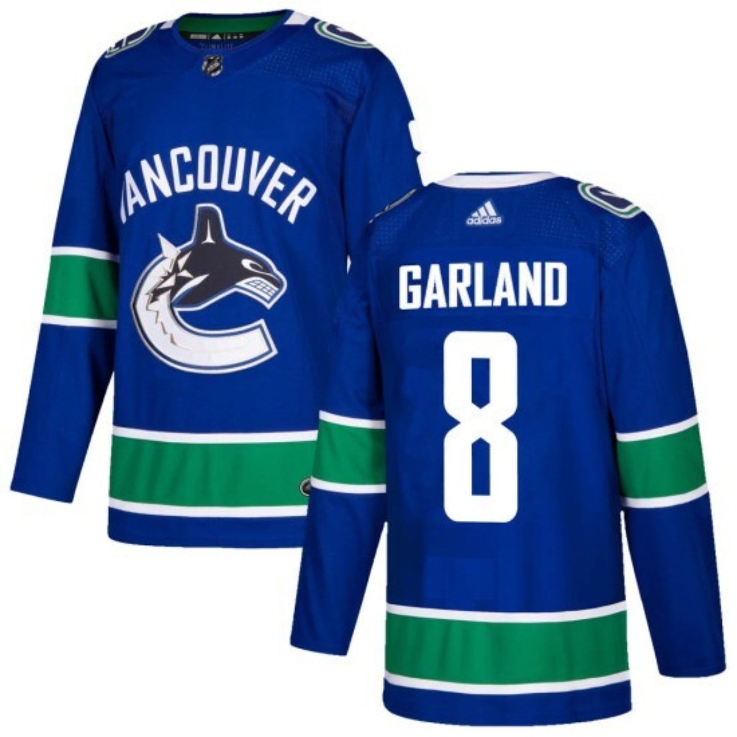 NHL Conor Garland Vancouver Canucks 8 Jersey