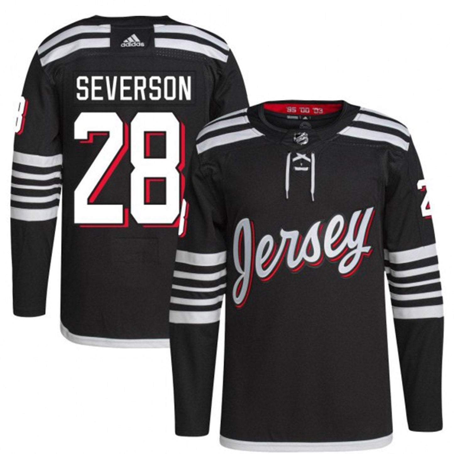 NHL Damon Severson New Jersey Devils 28 Jersey