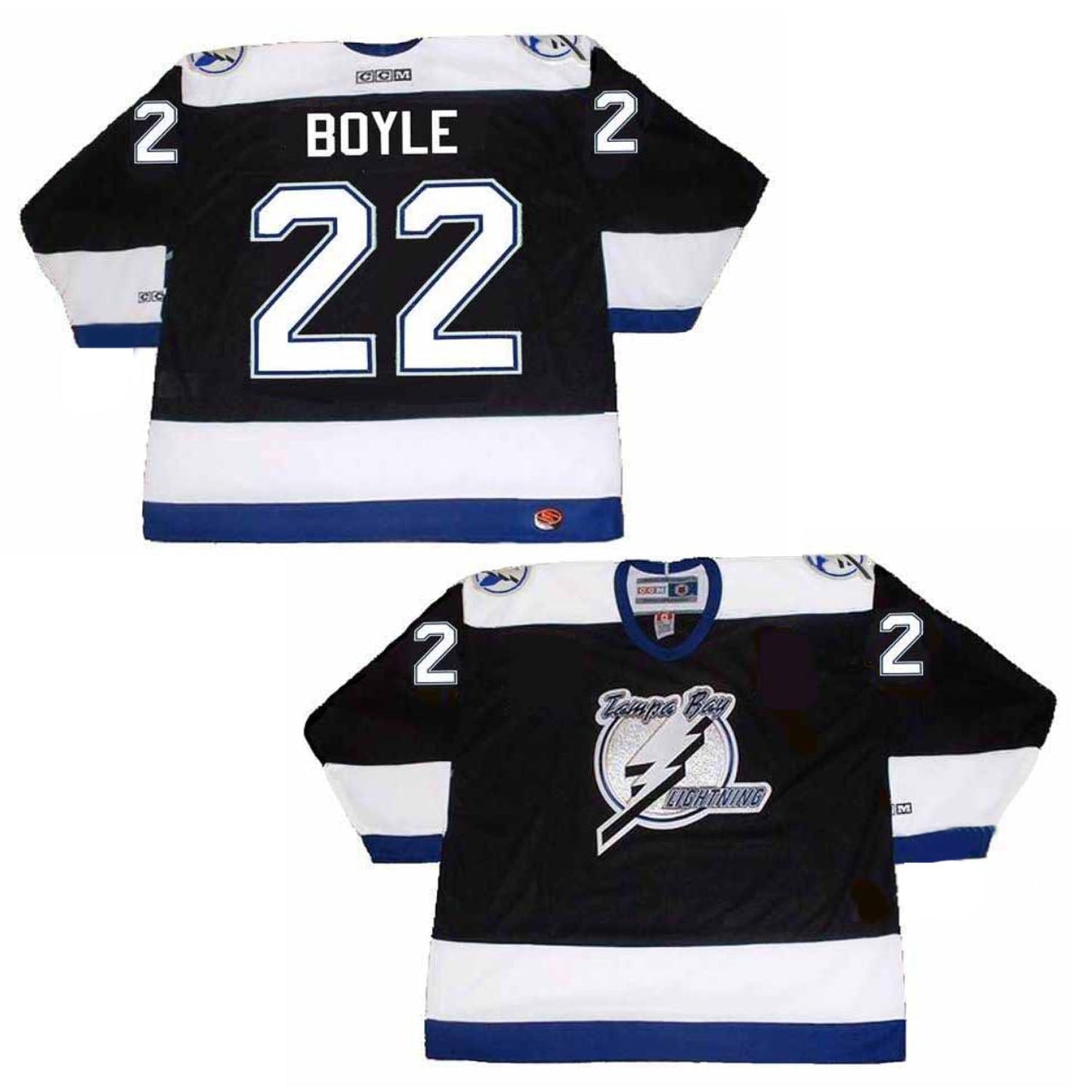 NHL Dan Boyle Tampa Bay Lightning 22 Jersey