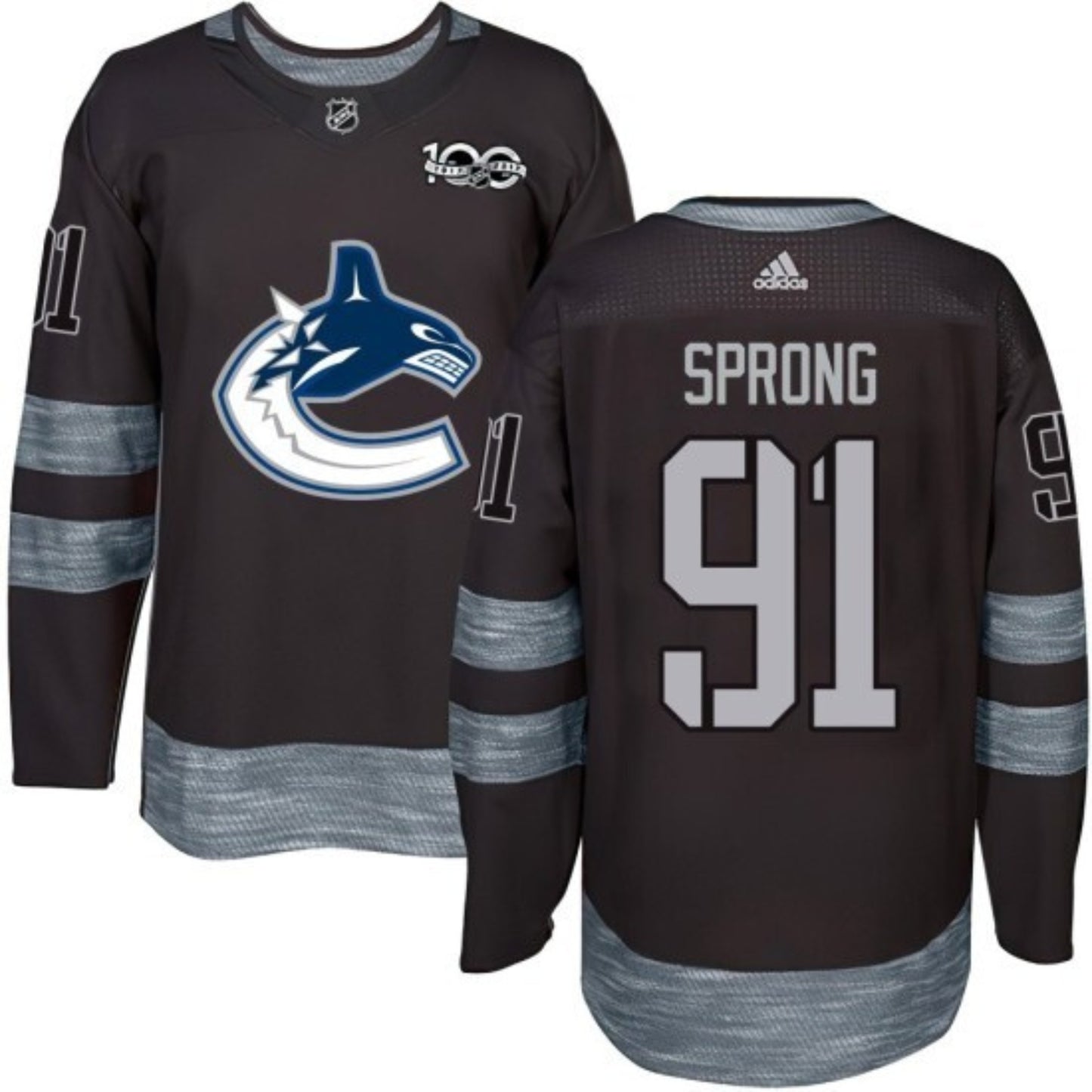 NHL Daniel Sprong Vancouver Canucks 91 Jersey