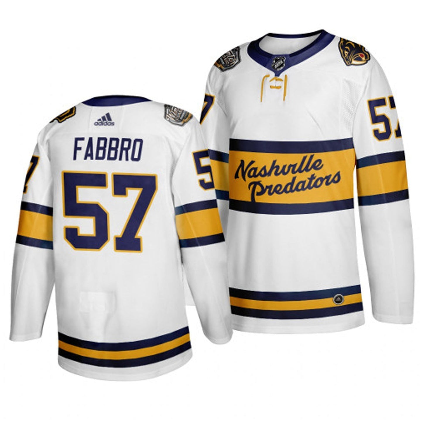 NHL Dante Fabbro Nashville Predators 57 Jersey