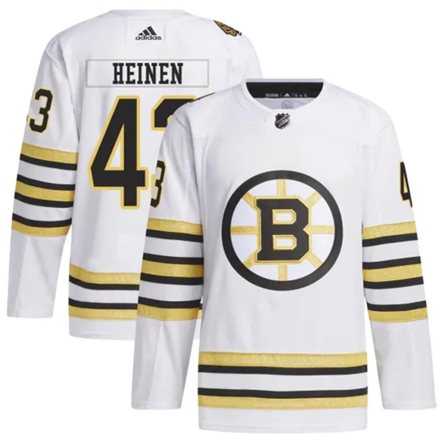 NHL Danton Heinen Boston Bruins 43 Jersey