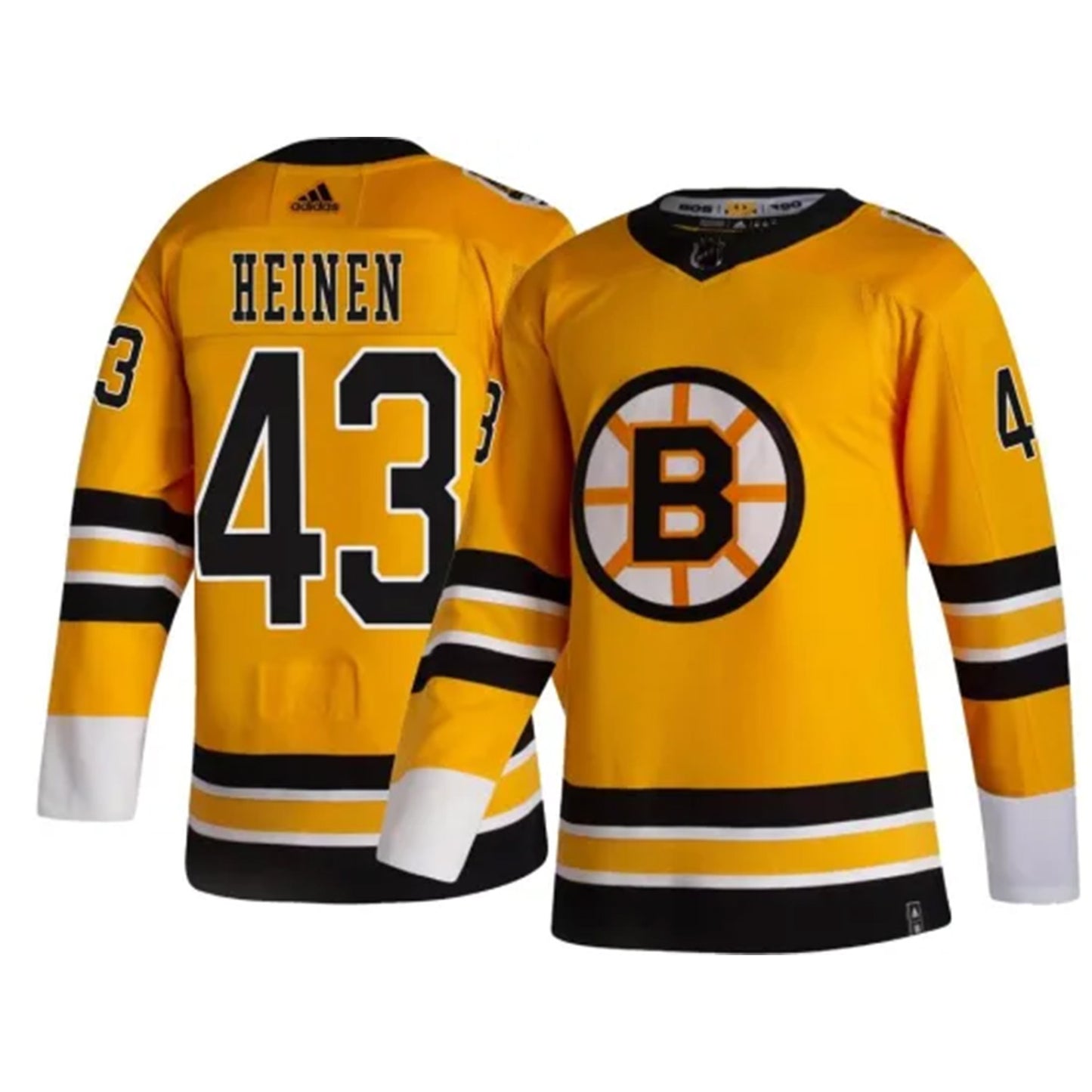 NHL Danton Heinen Boston Bruins 43 Jersey