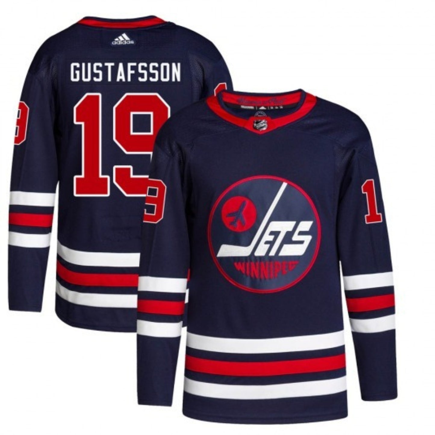 NHL David Gustafsson Winnipeg Jets 19 Jersey