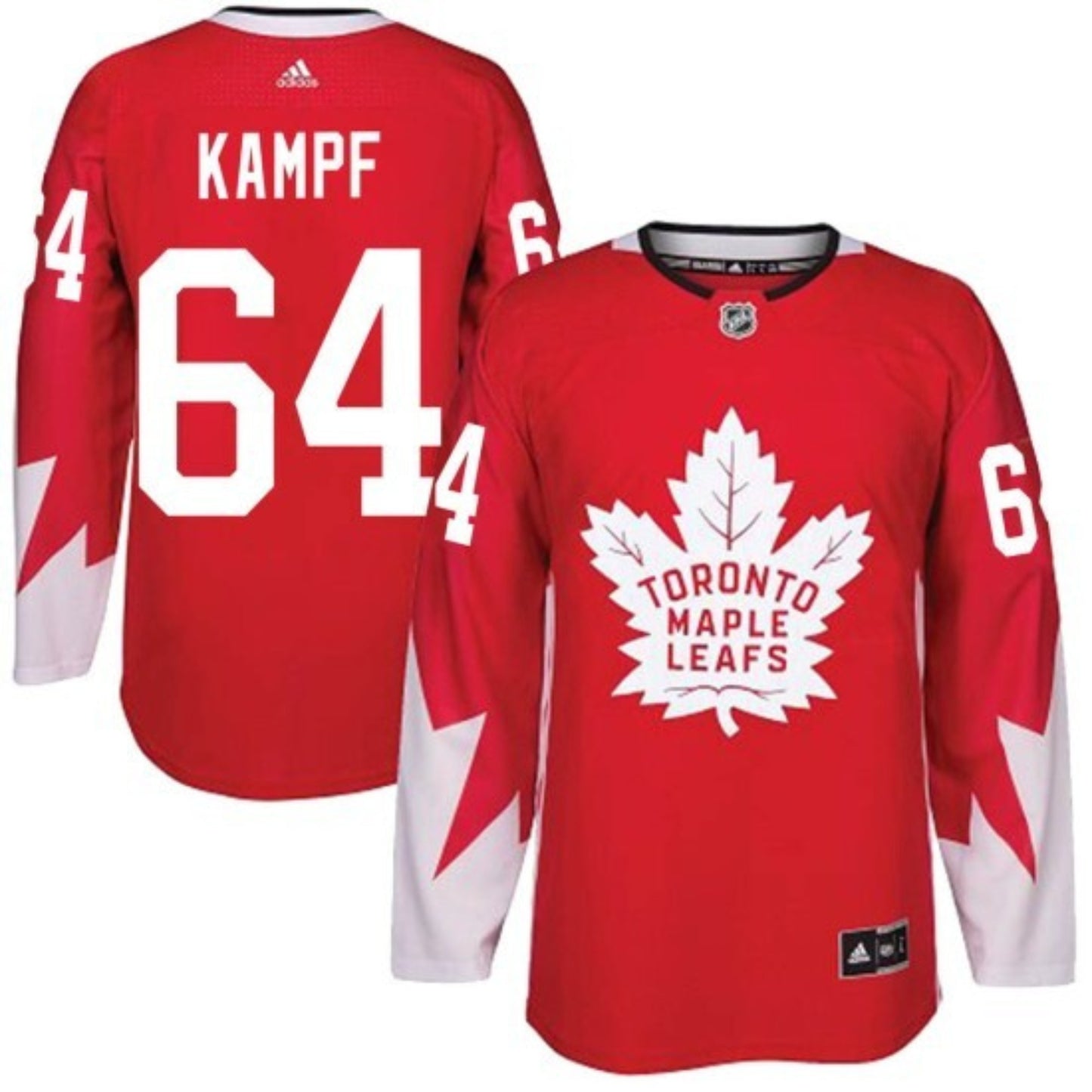 NHL David Kampf Toronto Maple Leafs 64 Jersey