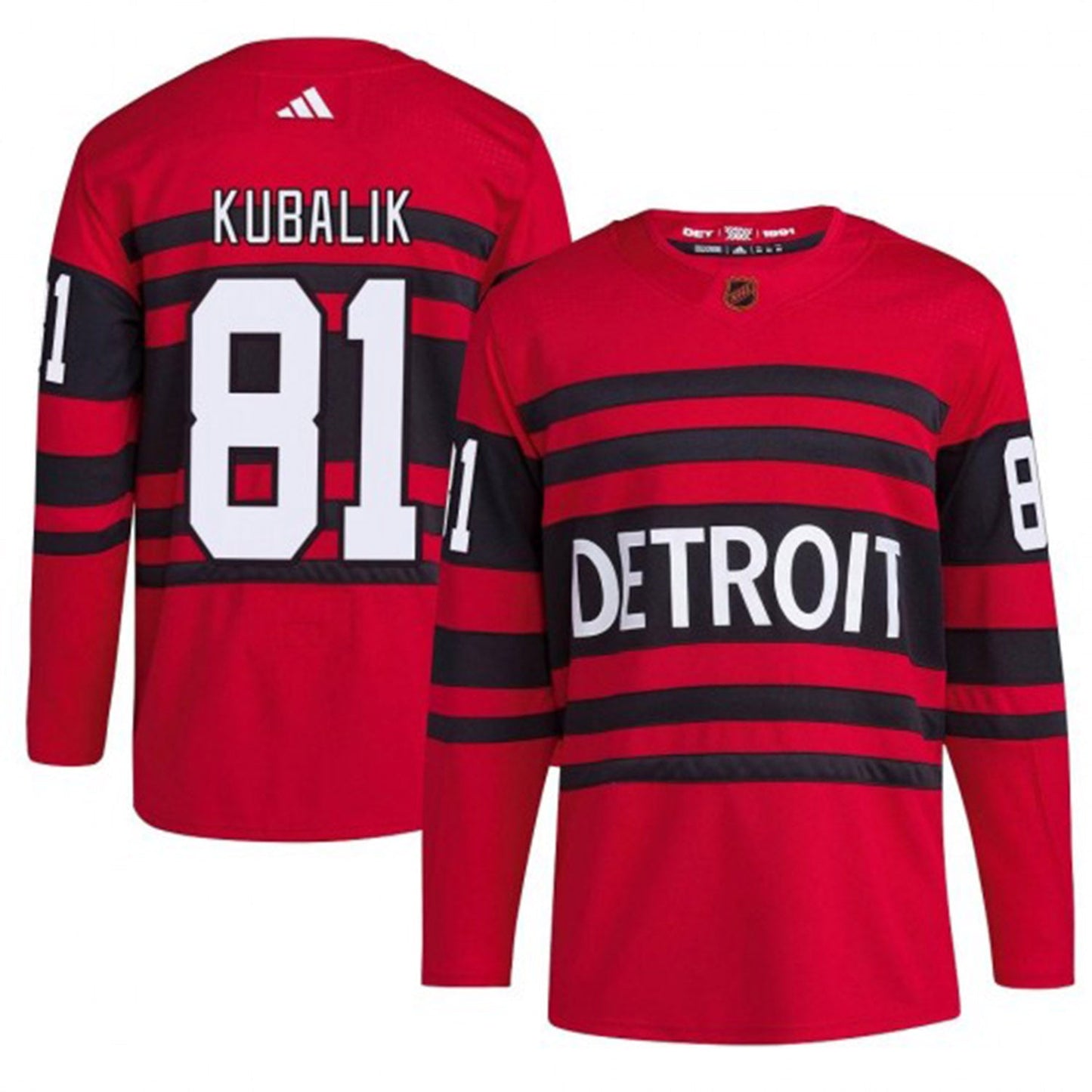 NHL Dominik Kubalik Detroit Red Wings 8 Jersey