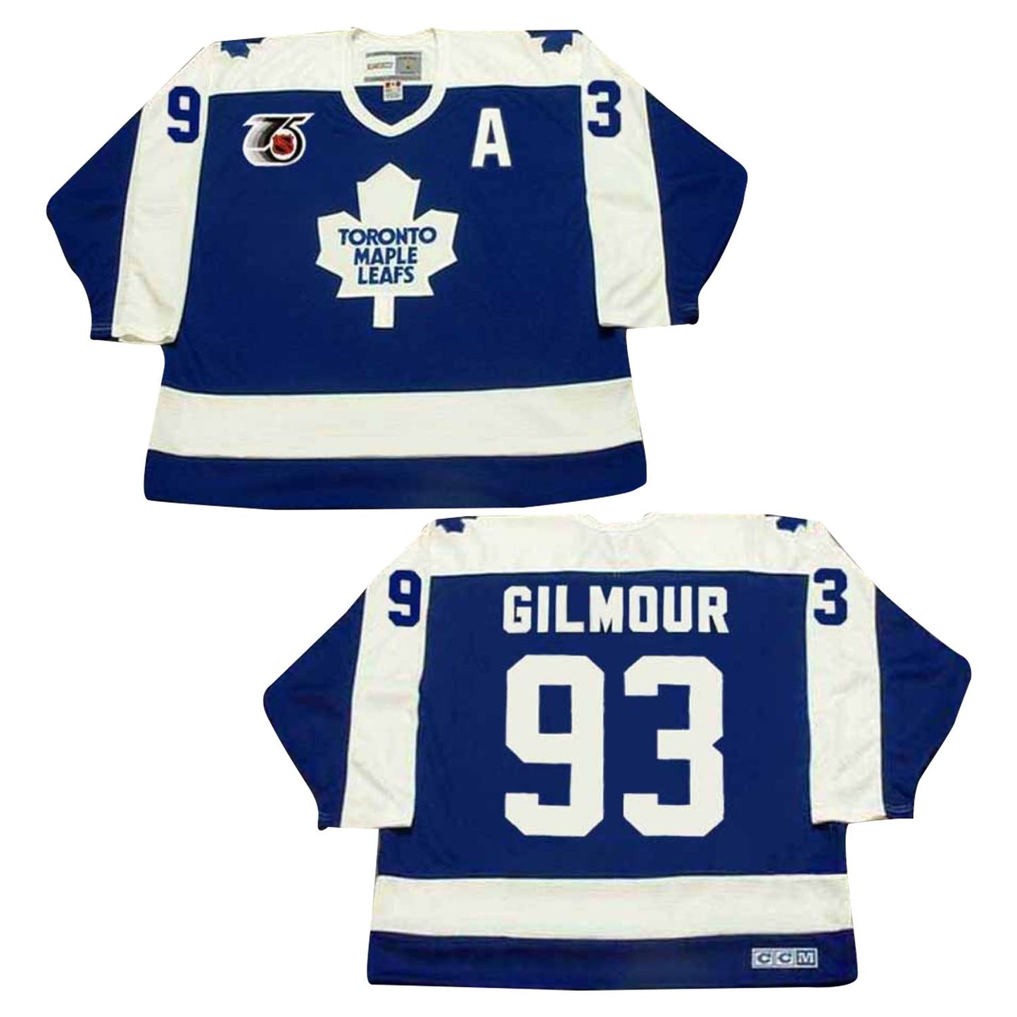 NHL Doug Gilmour Toronto Maple Leafs 93 Jersey