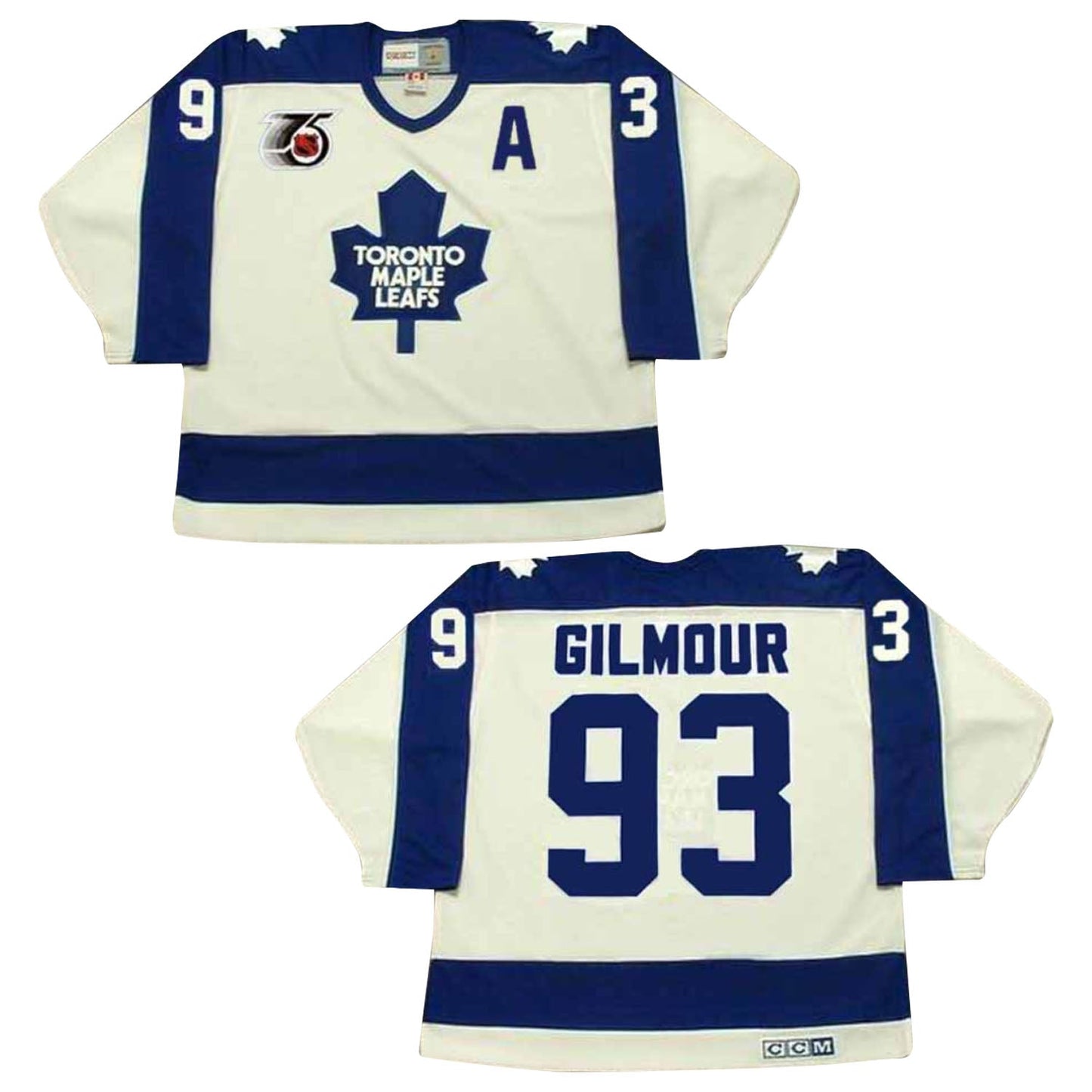 NHL Doug Gilmour Toronto Maple Leafs 93 Jersey