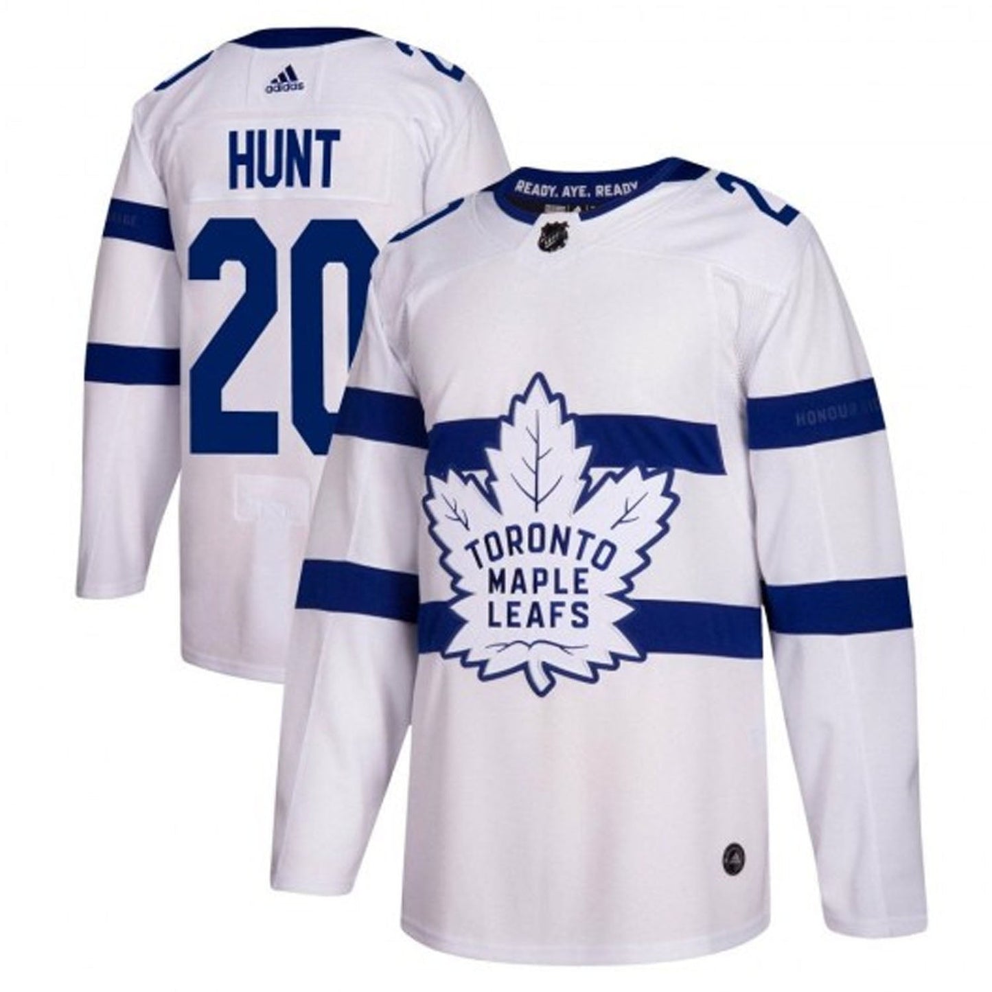 NHL Dryden Hunt Toronto Maple Leafs 20 Jersey