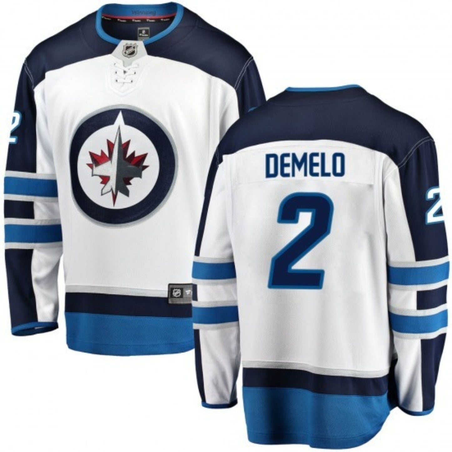 NHL Dylan DeMelo Winnipeg Jets 2 Jersey