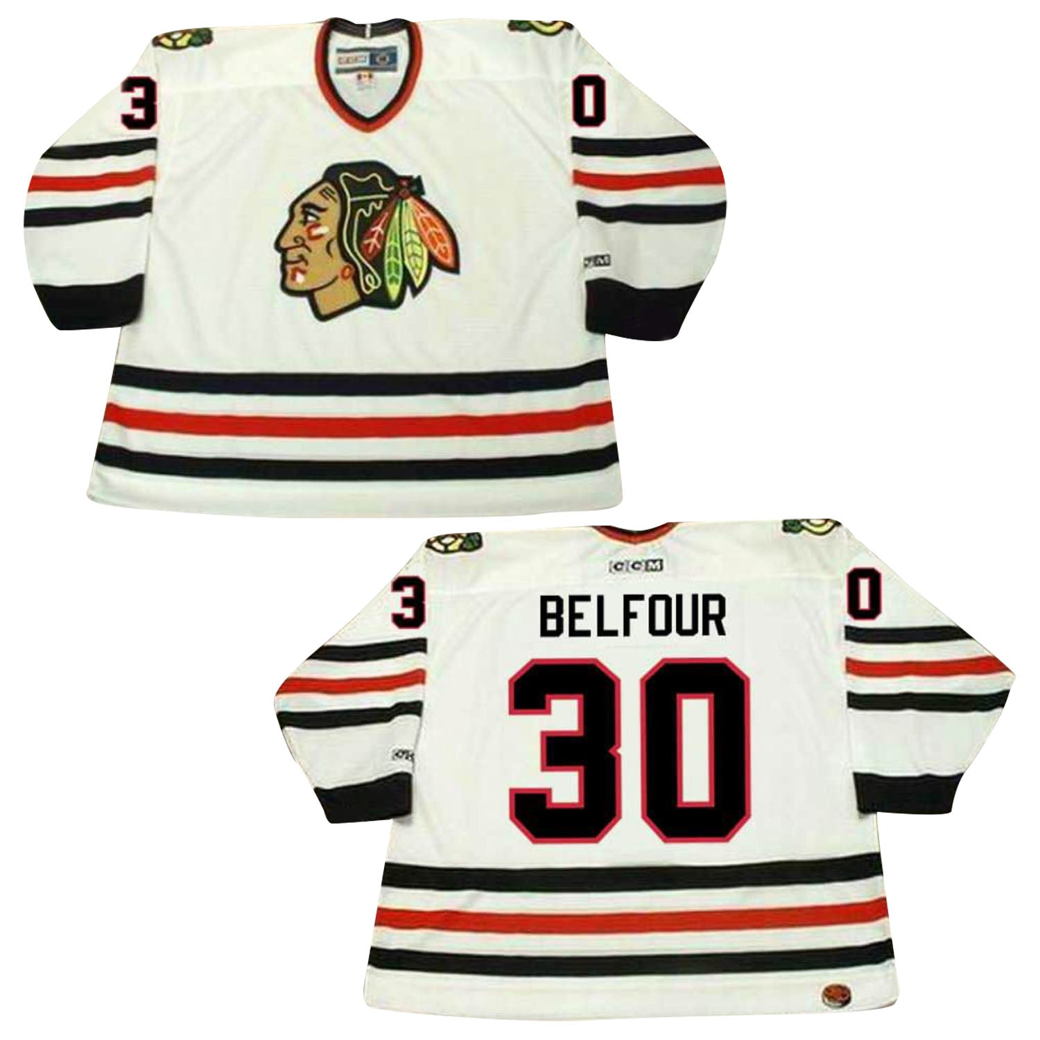 NHL Ed Belfour Chicago Blackhawks 30 Jersey The Jersey King