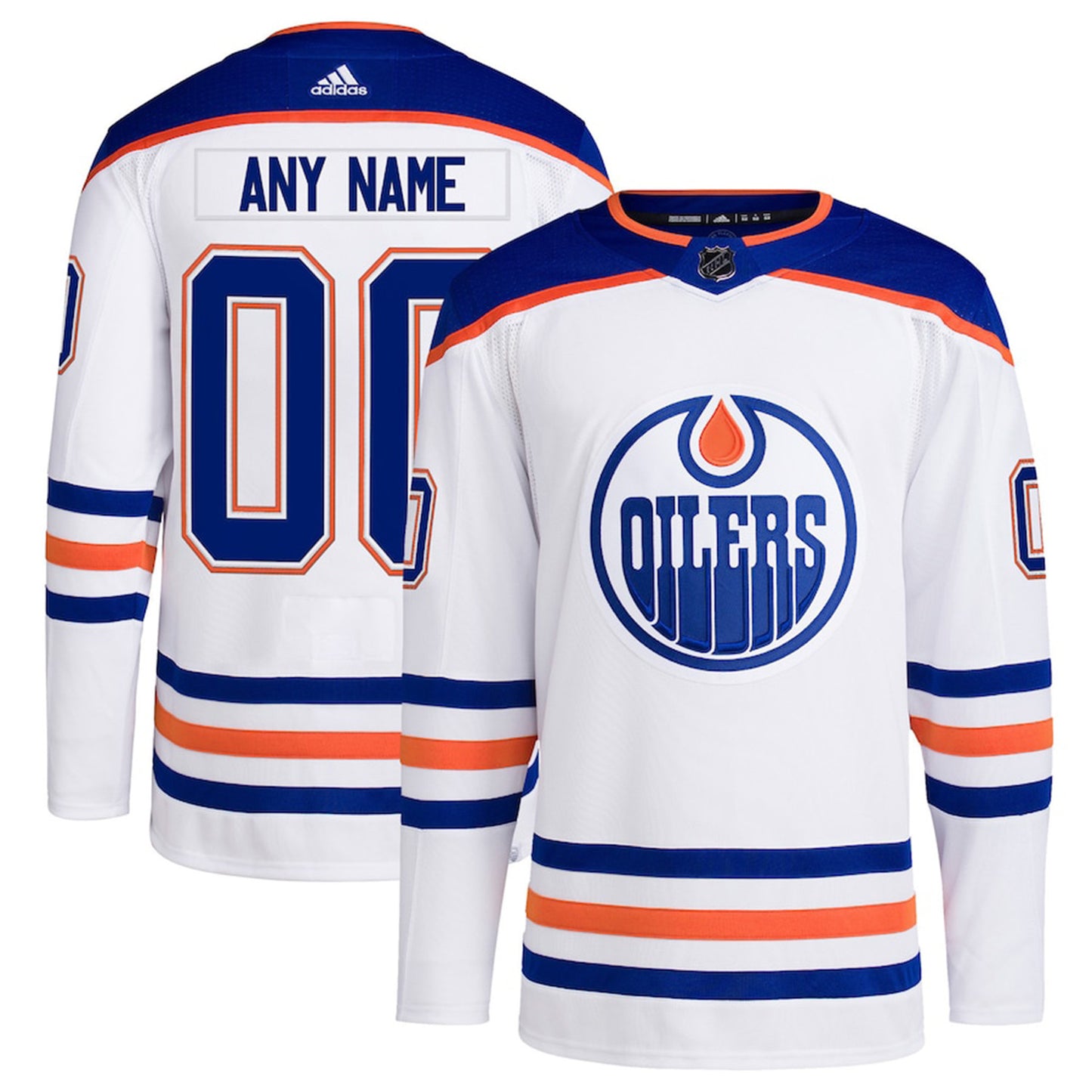 NHL Edminton Oilers Custom Jersey