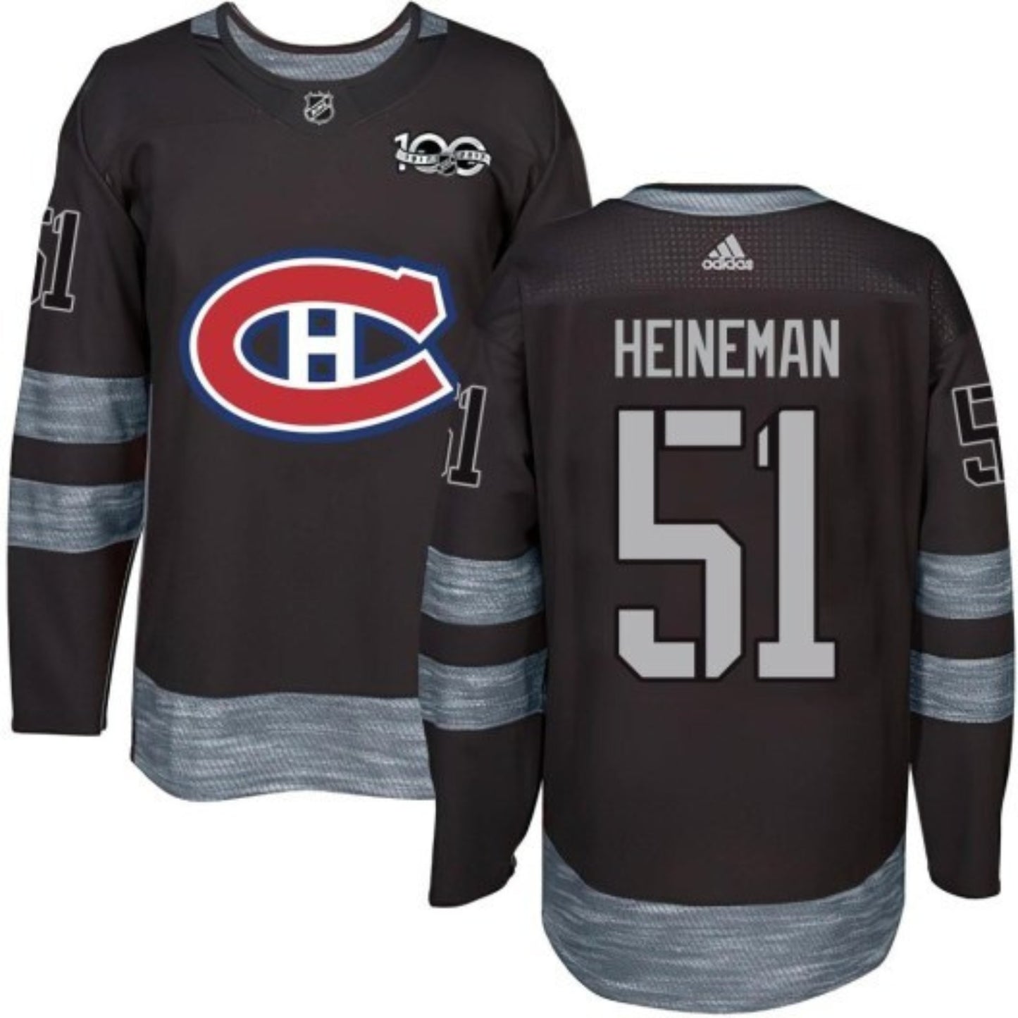 NHL Emil Heineman Montreal Canadians 51 Jersey