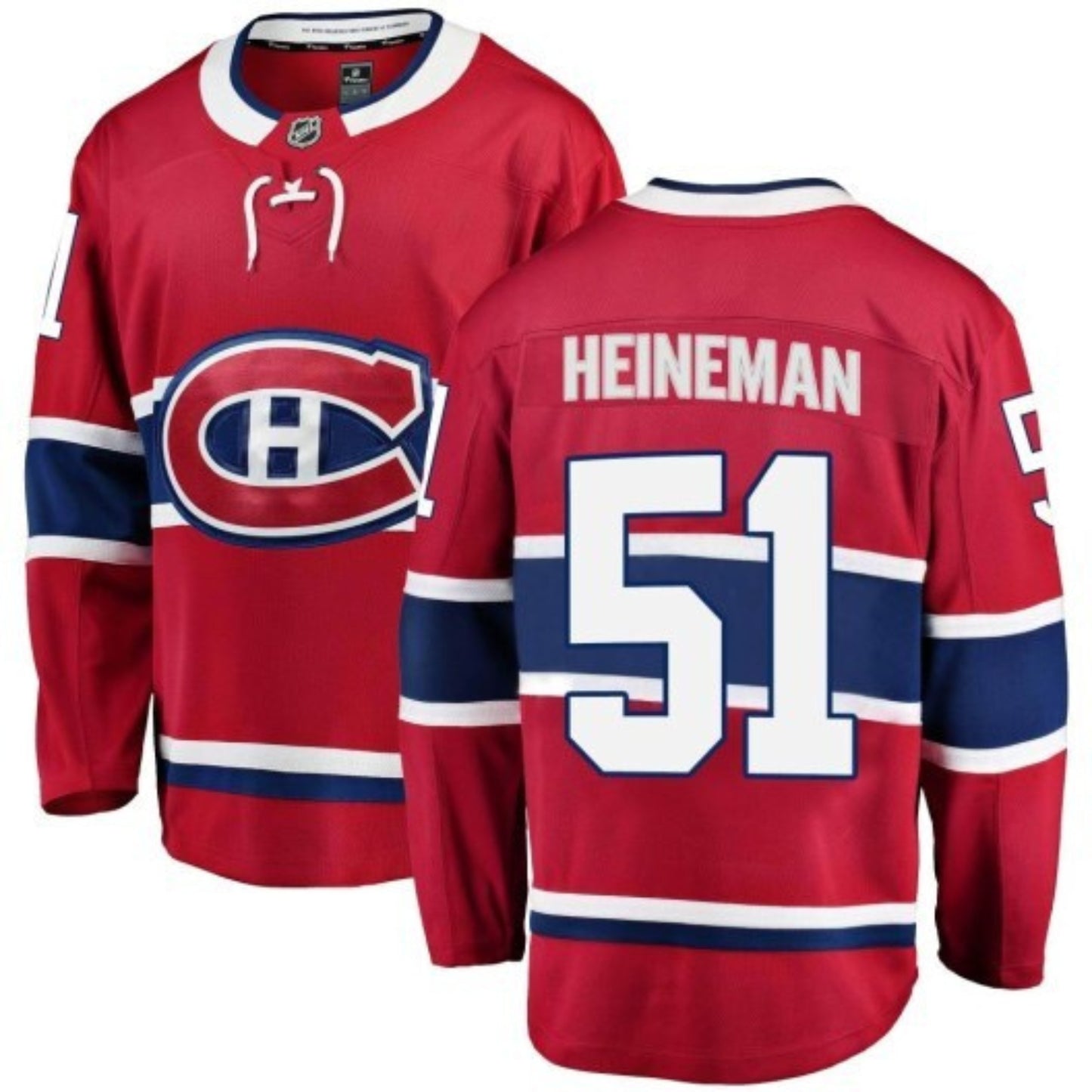 NHL Emil Heineman Montreal Canadians 51 Jersey