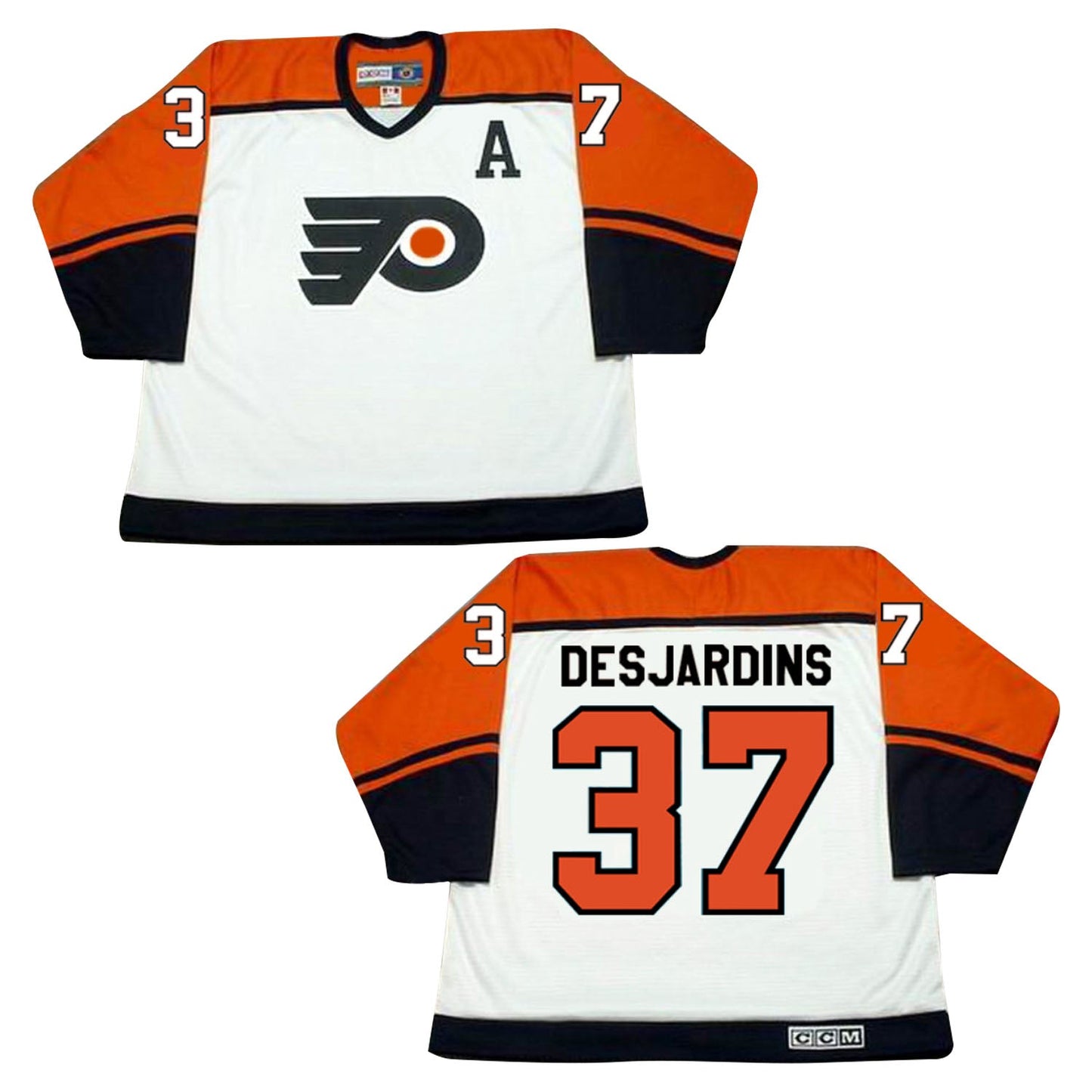 NHL Eric Desjardin Philadelphia Flyers 37 Jersey