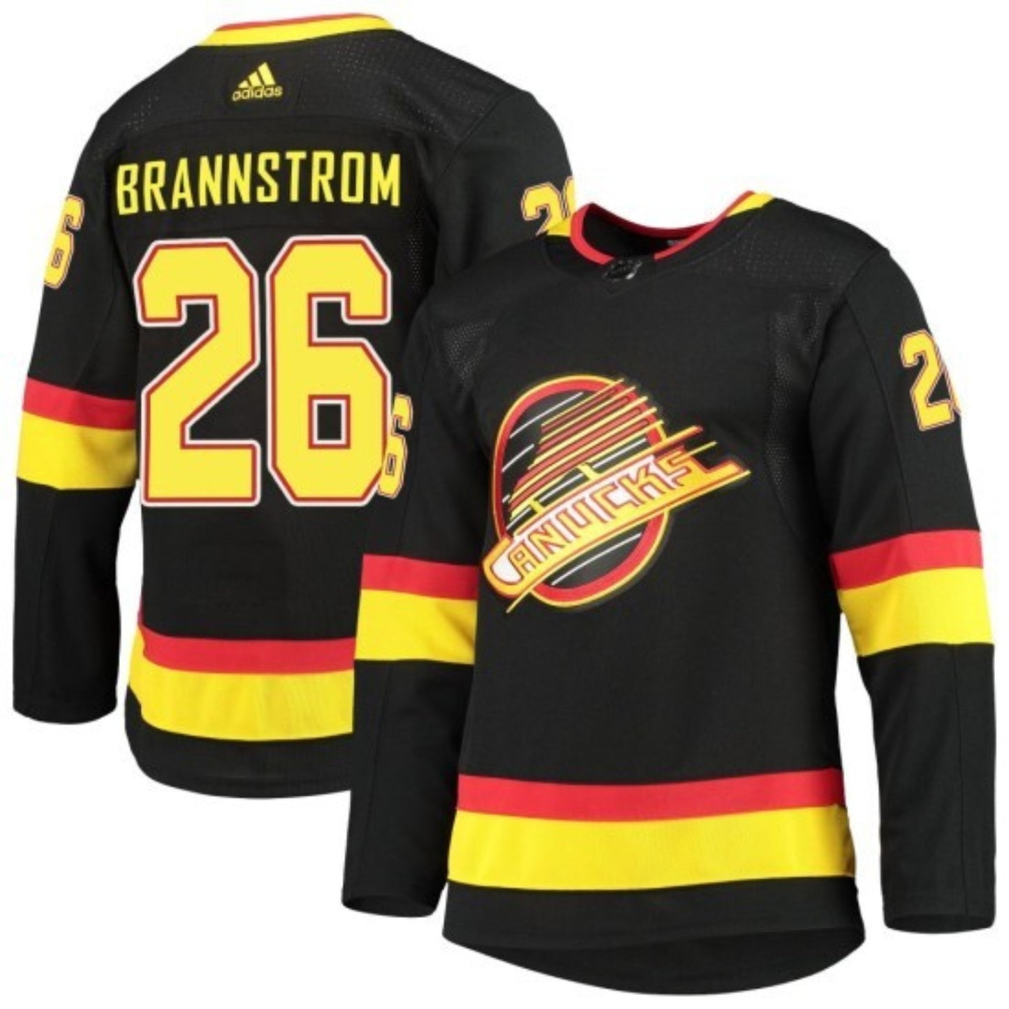 NHL Erik Brannstrom Vancouver Canucks 26 Jersey