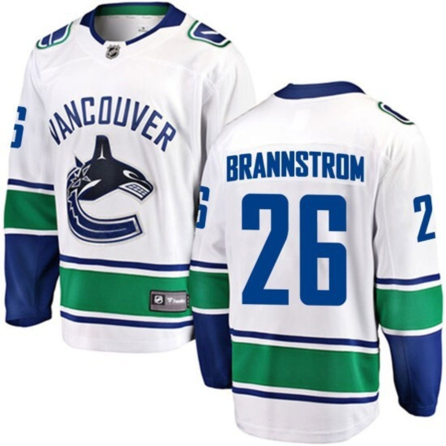 NHL Erik Brannstrom Vancouver Canucks 26 Jersey