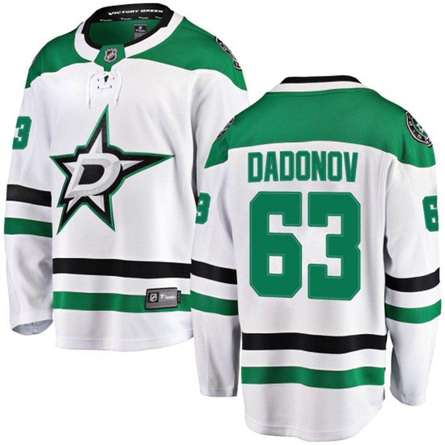 NHL Evgenii Dadonov Dallas Stars 63 Jersey