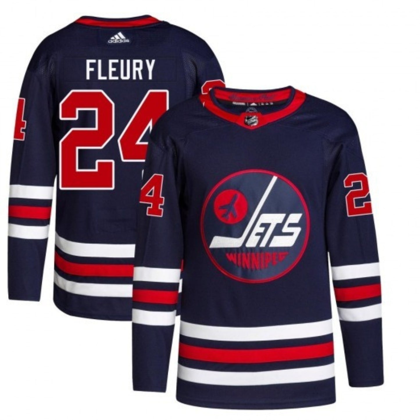 NHL Haydn Fleury Winnipeg Jets 24 Jersey