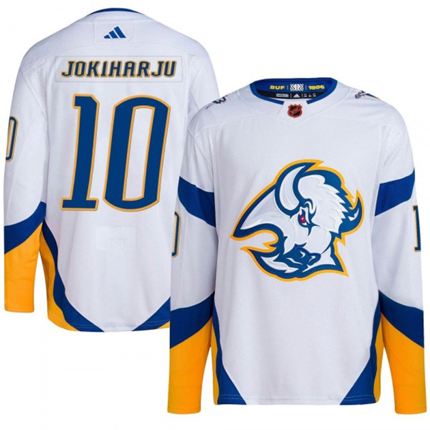 NHL Henri Jokiharju Buffalo Sabres 10 Jersey