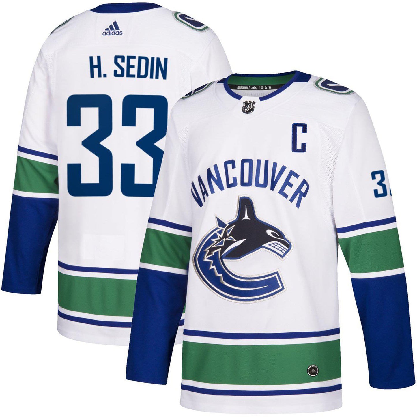 NHL Henrick Sedin Vancouver Canucks 33 Jersey