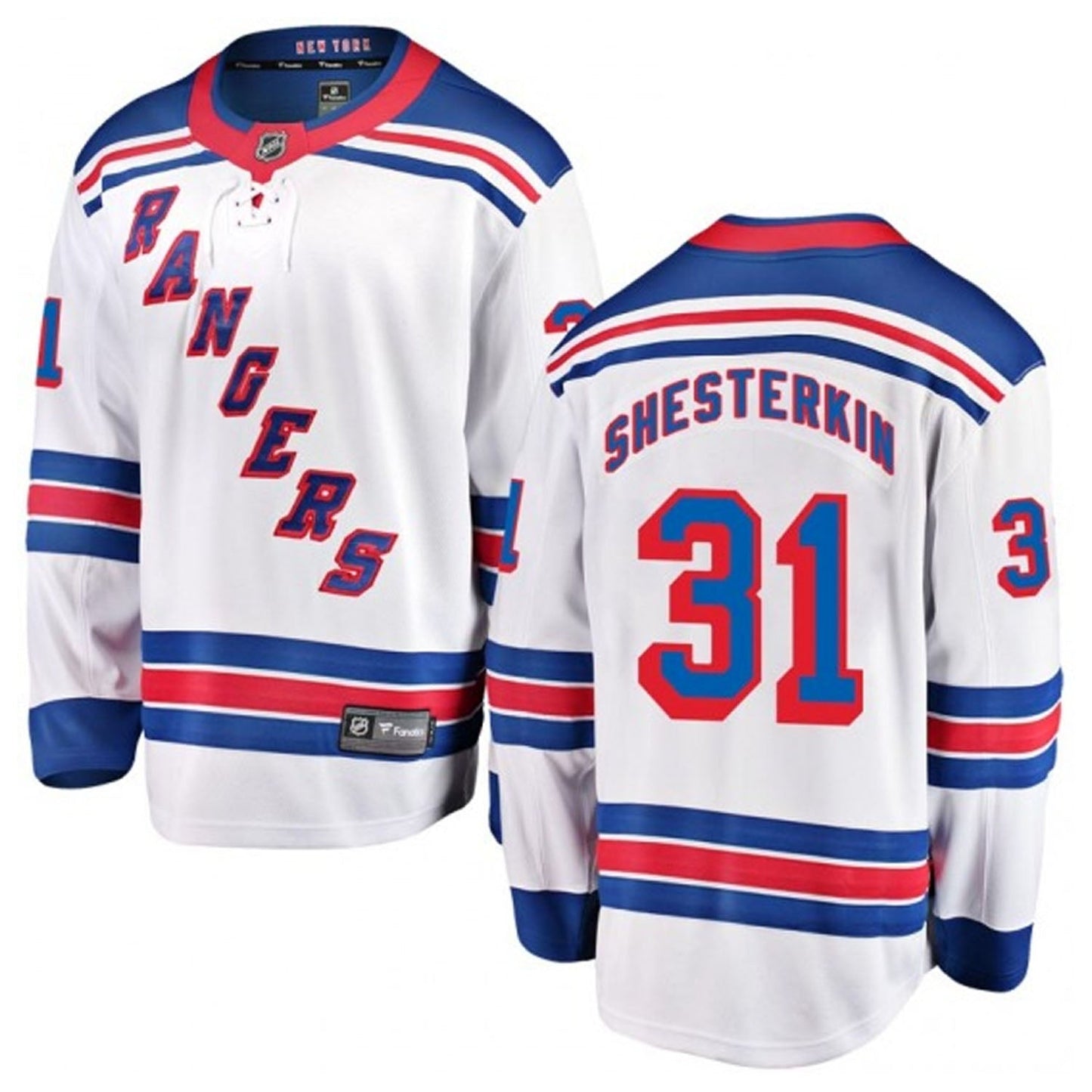 NHL Igor Shesterkin New York Rangers 31 Jersey