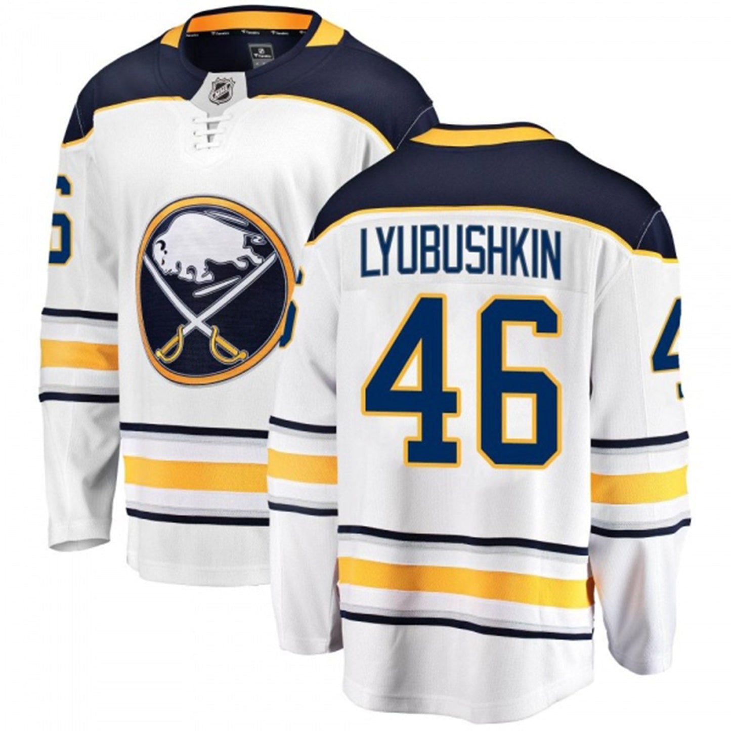 NHL Ilya Lyubushkin Buffalo Sabres 46 Jersey