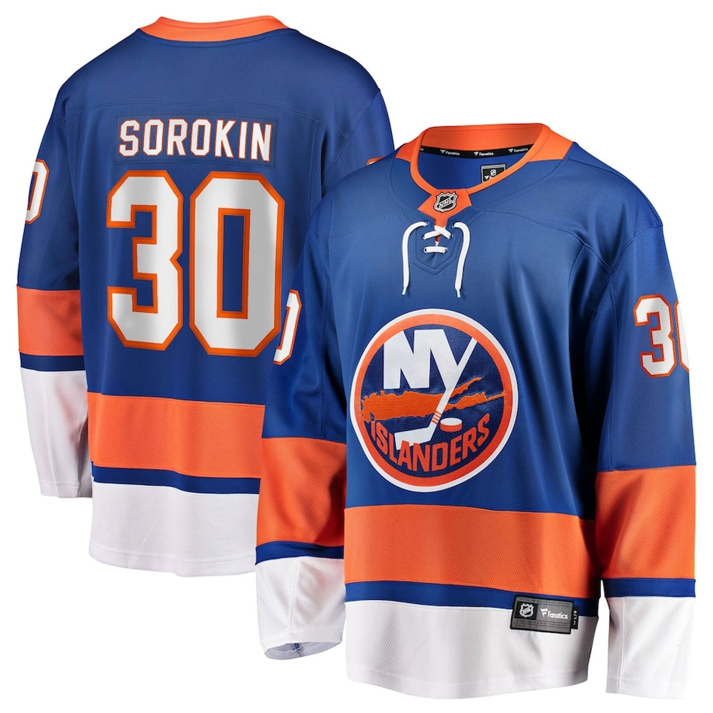 NHL Ilya Sorokin New York Islanders 30 Jersey