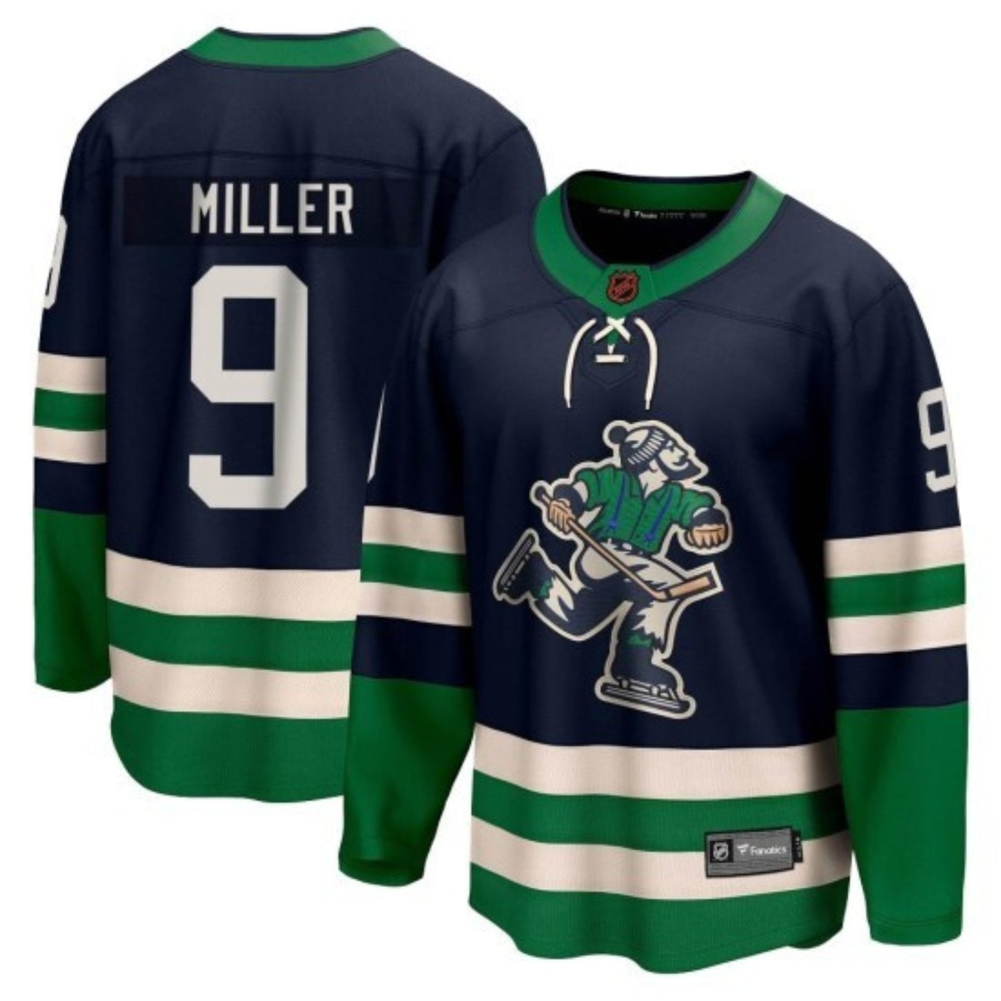 NHL J.T. Miller Vancouver Canucks 9 Jersey