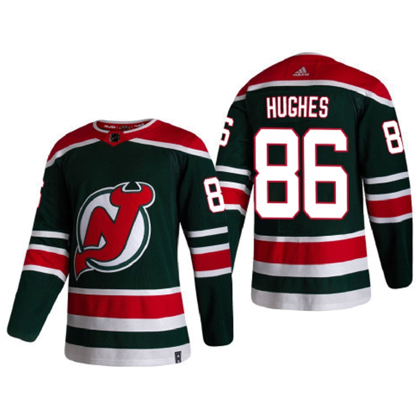 NHL Jack Hughes New Jersey Devils 86 Jersey