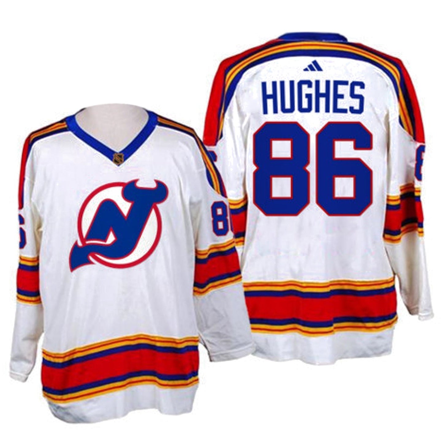 NHL Jack Hughes New Jersey Devils 86 Jersey