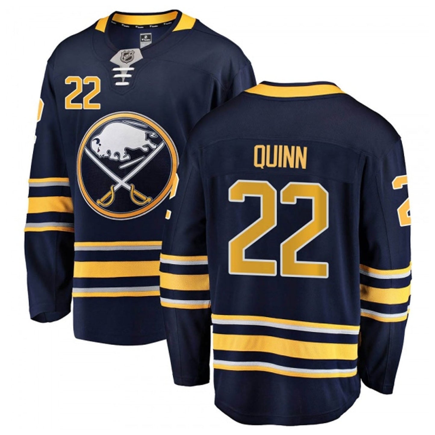 NHL Jack Quinn Buffalo Sabres 22 Jersey