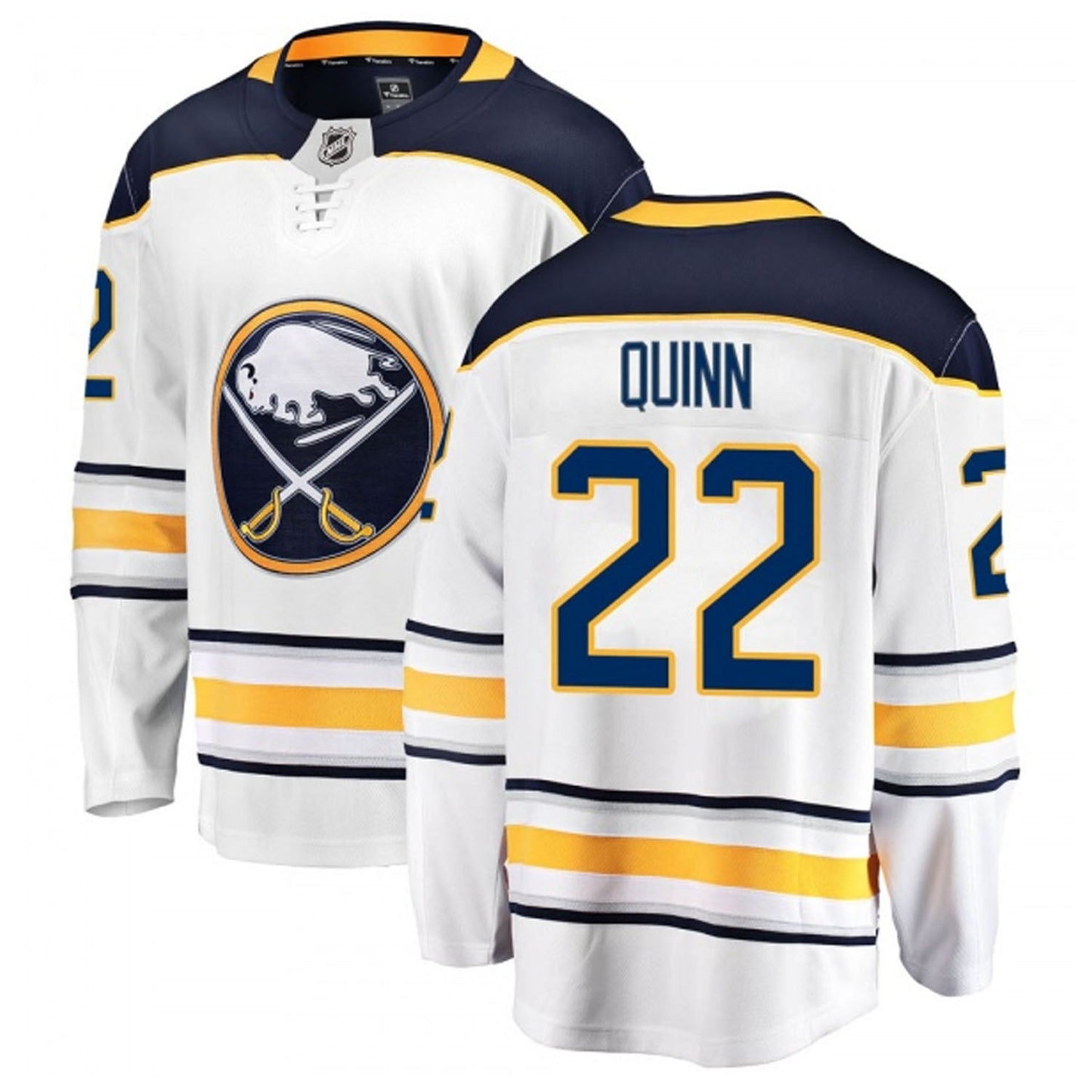 NHL Jack Quinn Buffalo Sabres 22 Jersey