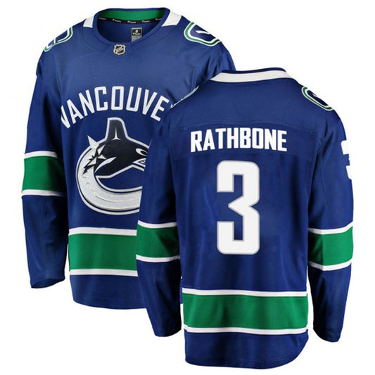 NHL Jack Rathbone Vancouver Canucks 3 Jersey