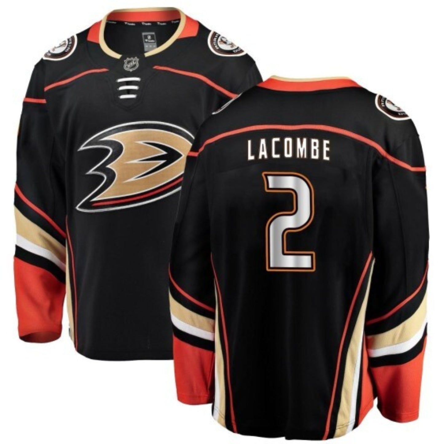 NHL Jackson LaCombe Anaheim Ducks 2 Jersey