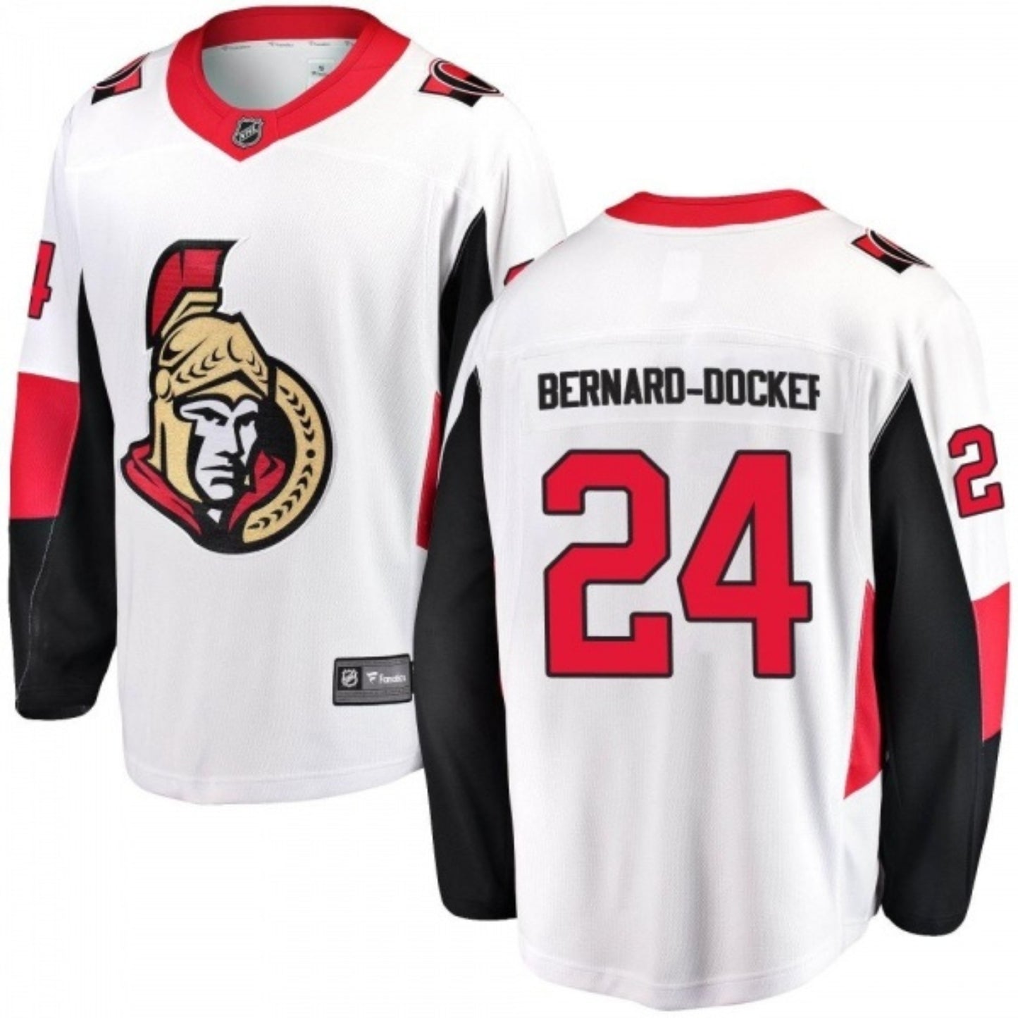 NHL Jacob Bernard-Docker Ottawa Senators 24 Jersey