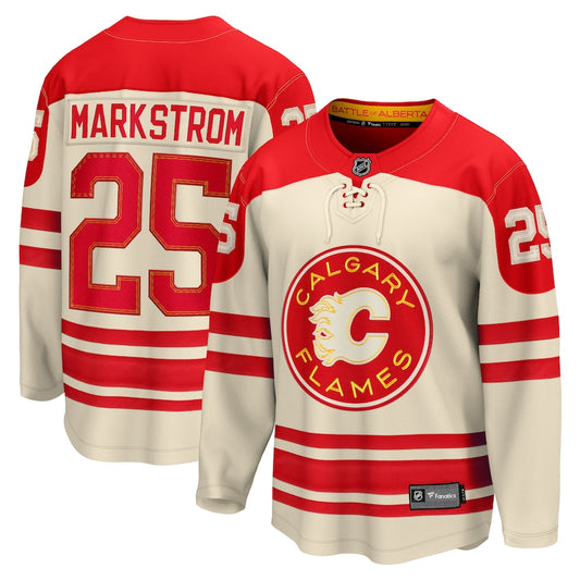 NHL Jacob Markstrom Calgary Flames Heritage Classic Jersey